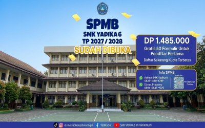 SPMB TP 2027-2028 SUDAH DIBUKA